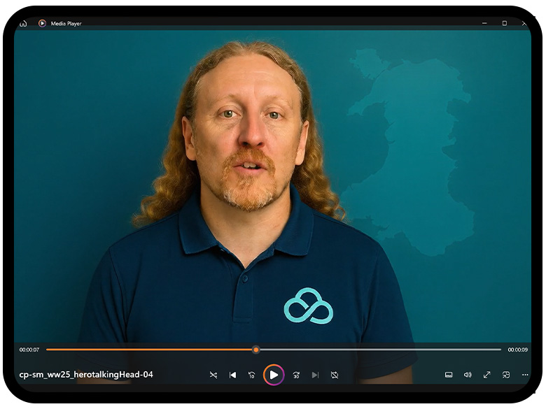 Screenshot of founder Todd Harrison's AI persona.